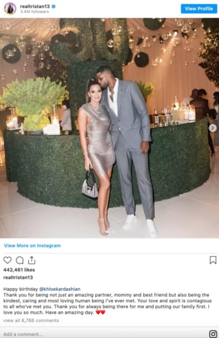 Tristan Thompson recently wished his former partner, Khloe Kardashian, on her birthday despite their recent split.